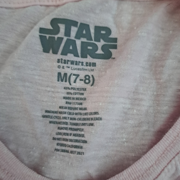 Baby Pink Grogu Shirt Come to the Cute Side - Picture 2 of 3